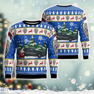 Montana Highway Patrol Ford Taurus 2016 Christmas Ugly Sweater Christmas Holidays Gift Product Photo 1