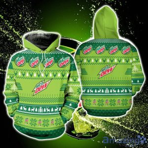 Mtn Dew 3D All Over Printed Ugly Christmas Sweater Sweatshirt Hoodie Christmas Gift Product Photo 2