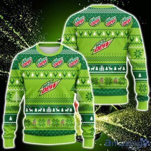 Mtn Dew 3D All Over Printed Ugly Christmas Sweater Sweatshirt Hoodie Christmas Gift Product Photo 3