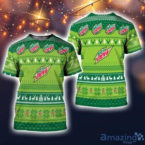 Mtn Dew 3D All Over Printed Ugly Christmas Sweater Sweatshirt Hoodie Christmas Gift Product Photo 4