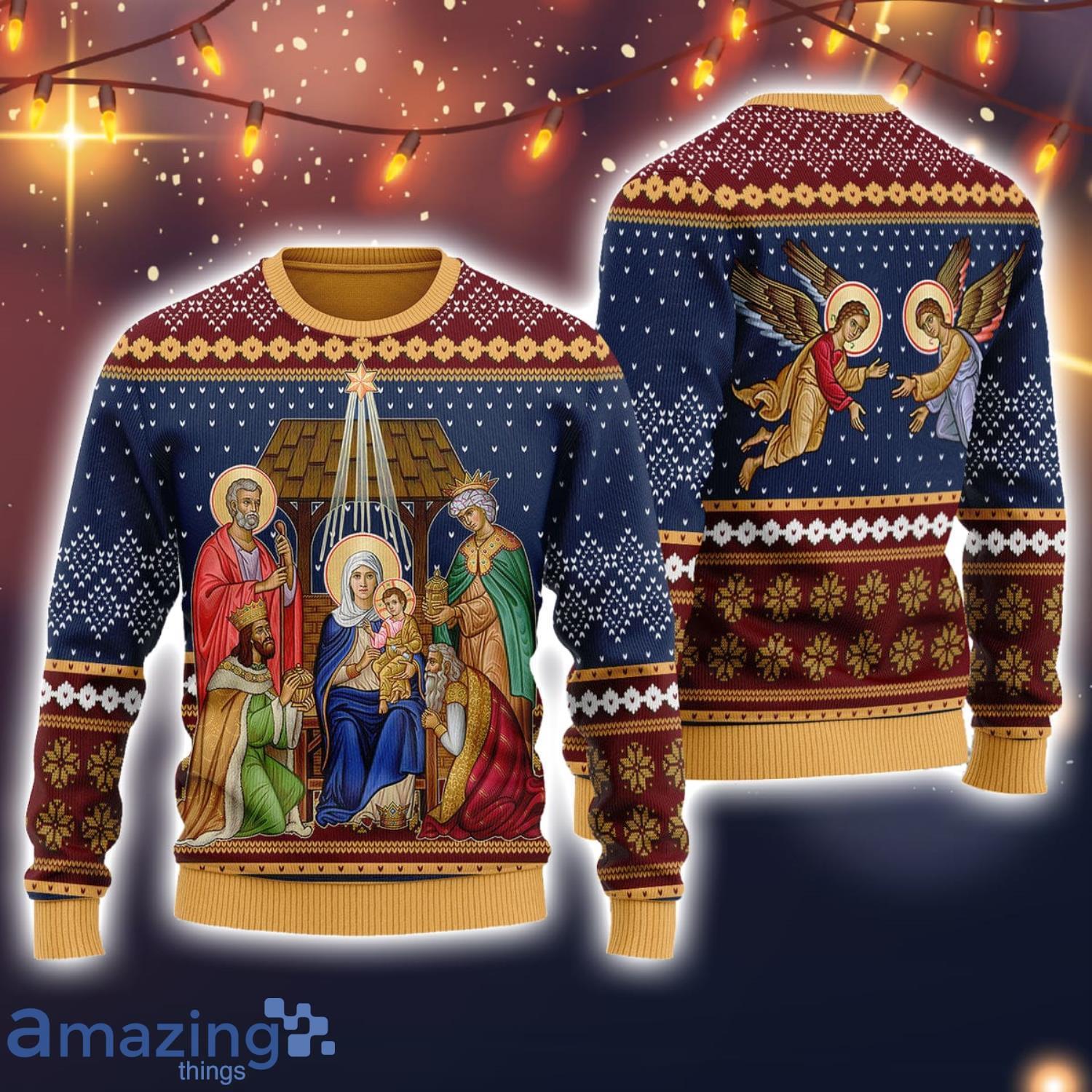 Jesus hotsell sweater christmas