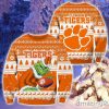 NCAA Clemson Tigers Grinch Christmas Ugly Sweater
