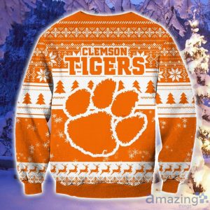 NCAA Clemson Tigers Grinch Christmas Ugly Sweater image NCAA Clemson Tigers Grinch Christmas Ugly Sweater Product Photo 3