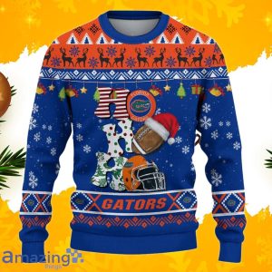 NCAA Florida Gators HO HO HO Ugly Christmas Sweater Product Photo 2