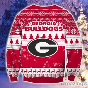 NCAA Georgia Bulldogs Grinch Christmas Ugly Sweater Product Photo 3