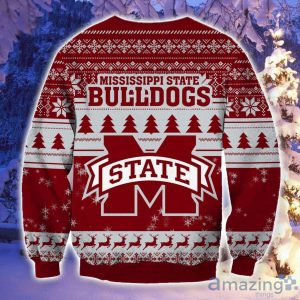 NCAA Mississippi State Bulldogs Grinch Christmas Ugly Sweater Product Photo 3