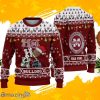 NCAA Mississippi State Bulldogs HO HO HO Ugly Christmas Sweater Custom Name