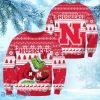 NCAA Nebraska Cornhuskers Grinch Personalized Christmas Ugly Sweater 3D Gift For Big Fans