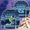 NCAA North Carolina Tar Heels Grinch Christmas Ugly Sweater