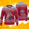 NCAA Northern Illinois Huskies HO HO HO Ugly Christmas Sweater Custom Name