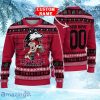 NCAA Northern Illinois Huskies Mickey Mouse Personalized Christmas Ugly Sweater 3D Gift For Big Fans
