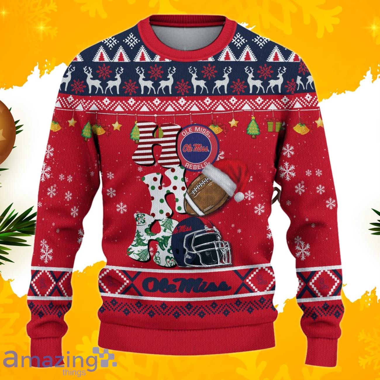 Ole miss 2025 christmas sweater