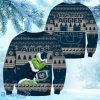 NCAA Utah State Aggies Grinch Personalized Christmas Ugly Sweater 3D Gift For Big Fans