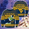 NCAA West Virginia Mountaineers Grinch Christmas Ugly Sweater