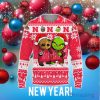 Nebraska Cornhuskers Baby Groot And Grinch Best Friends 3D Ugly Christmas Sweater Unisex Christmas Gift