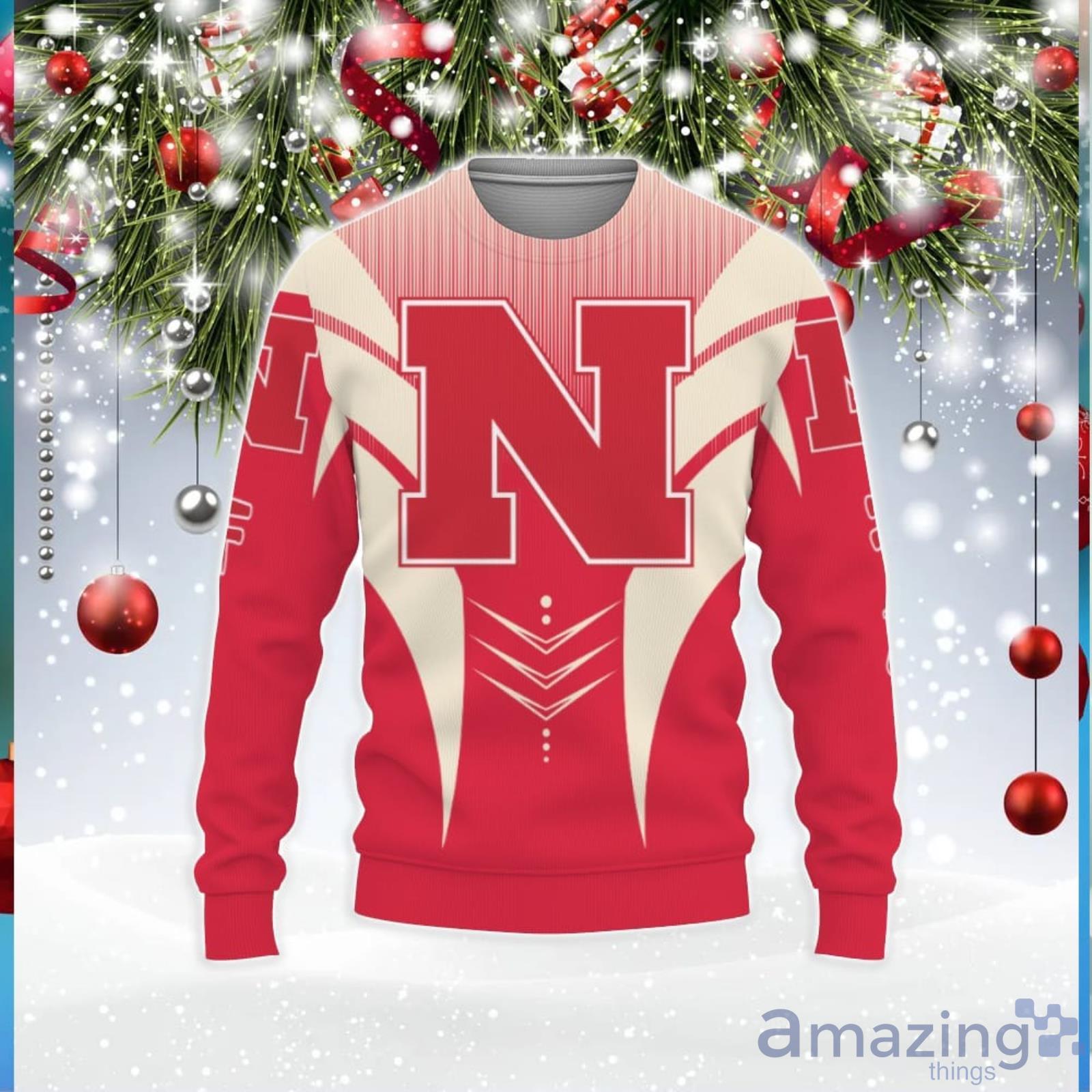 Nebraska Cornhuskers Football American Best Gift 3D Sweater image Nebraska Cornhuskers Football American Best Gift 3D Sweater Product Photo 1