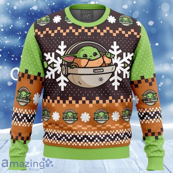 New Baby Yoda Star Wars Ugly Christmas Sweater Best Gift For Men Women Product Photo 1