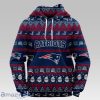 New England Patriots Casual Christmas Hooded Sweater