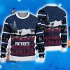 New England Patriots Casual Ugly Christmas Sweater 3D Gift For Fans