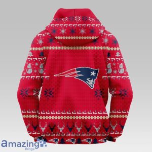 New England Patriots Christmas Hooded Sweater For Fans Product Photo 2