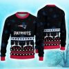 New England Patriots Christmas Snow Limited Edition Ugly Sweater