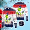 New England Patriots NFL Grinch Knit Ugly Christmas sweater