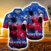 New England Patriots Tropical Hawaiian Shirt
