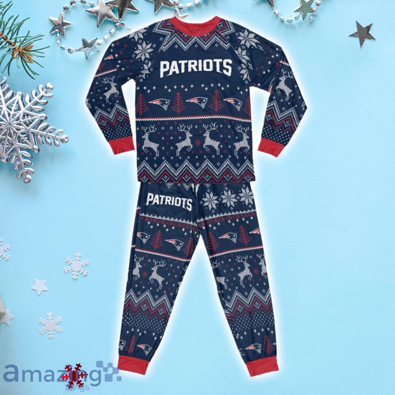 Patriots pajamas mens hot sale