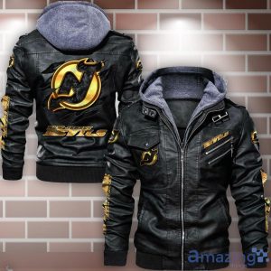 New Jersey Devils Leather Jacket For Fans Product Photo 1
