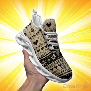 New Orleans Saints Christmas Patterns Max Soul Shoes Product Photo 2