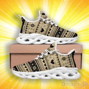 New Orleans Saints Christmas Patterns Max Soul Shoes Product Photo 4