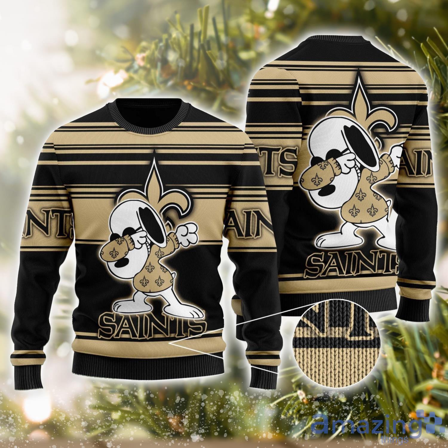 NFL New Orleans Saints 3D Ugly Christmas Sweater Christmas Gift