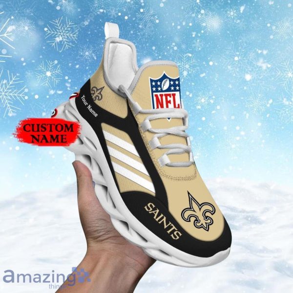 New Orleans Saints NFL Premium Air Cushion Sports Shoes Custom