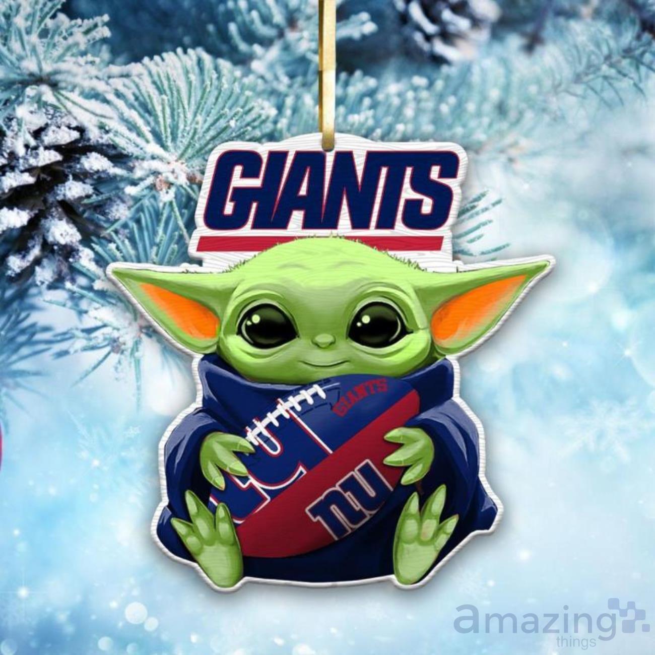 Nfl Football New York Giants Baby Yoda Star Wars 2023 Shirt Size up S to 4XL