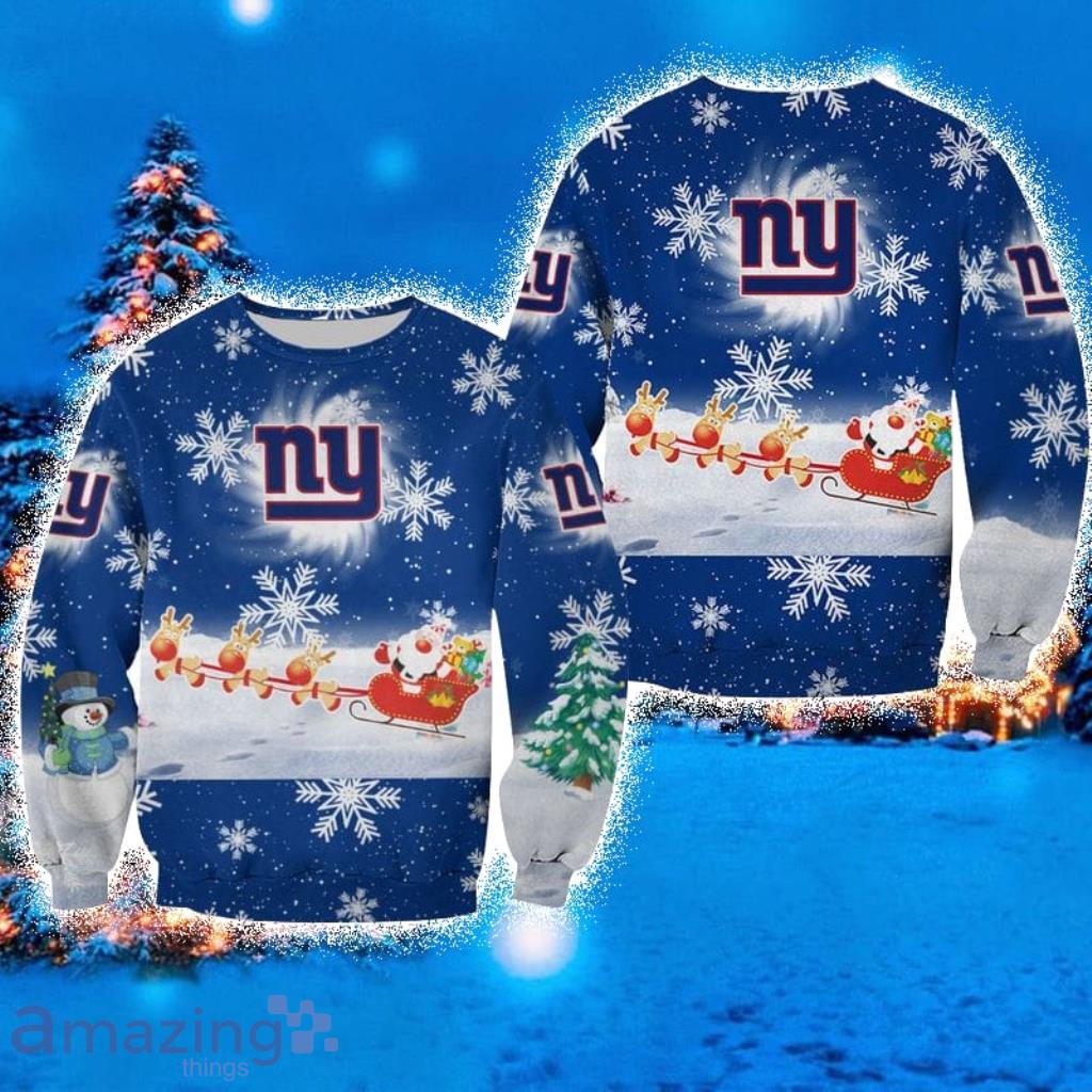 New York Giant Wintertime Fans Gift 3D Hoodie Zip Hoodie Printed