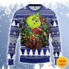 New York Giants Grinch Hug Ugly Sweater Gift For Christmas