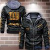 New York Giants Leather Jacket For Fans