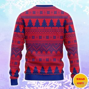 New York Giants Minion Christmas AOP Sweater image New York Giants Minion Christmas AOP Sweater Product Photo 2