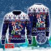 New York Giants NFL Christmas Hohoho Ugly Christmas Sweater Custom Name