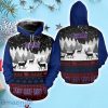 New York Giants Snow Reindeer Christmas Hoodie