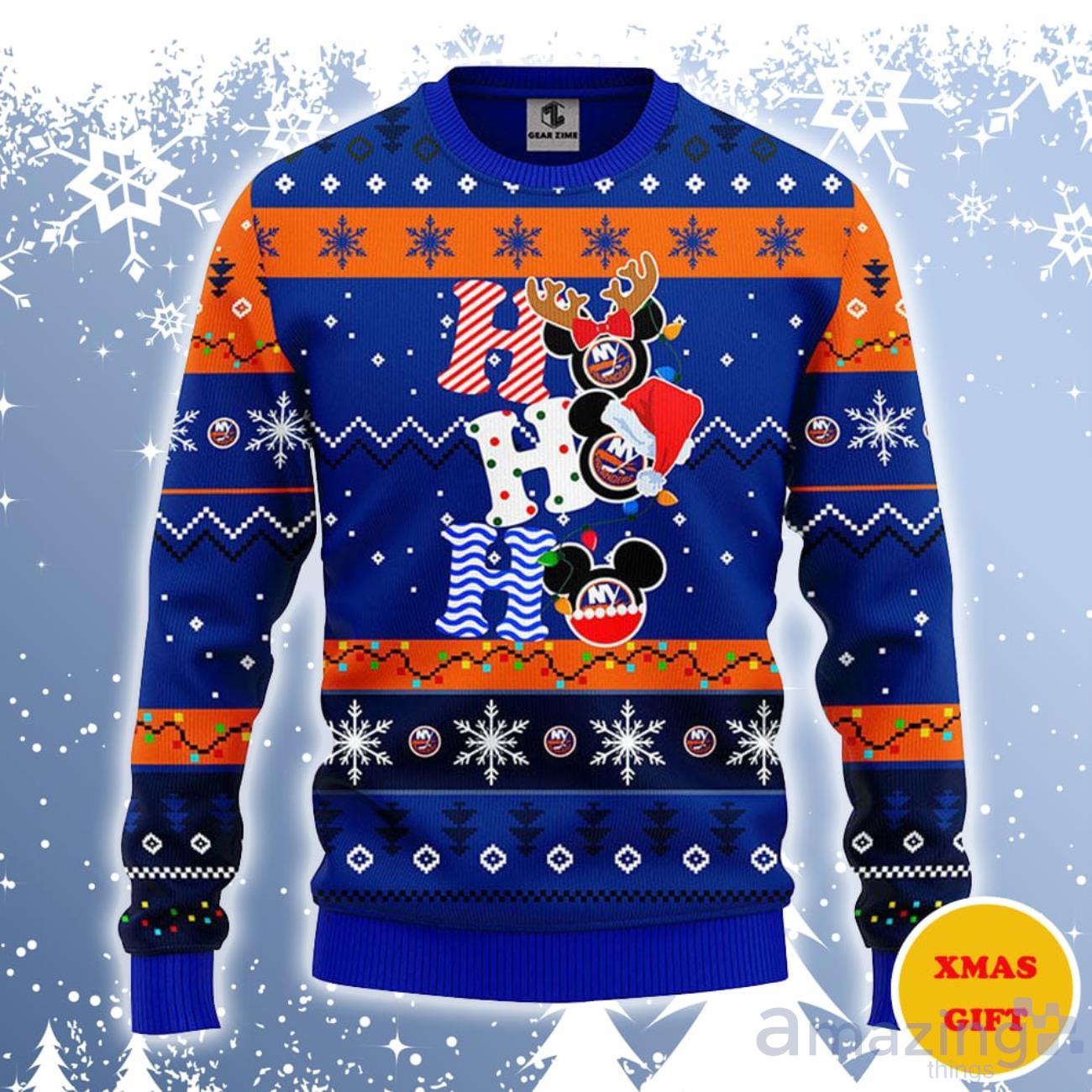 New York Giants HoHoHo Mickey Christmas Ugly Sweater –