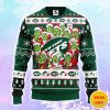 New York Jets 12 Grinch Xmas Day Christmas AOP Sweater