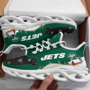 New York Jets Christmas Pattern Print Special Style Max Soul Shoes Product Photo 1