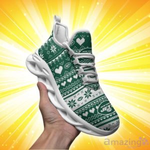 New York Jets Christmas Patterns Max Soul Shoes Product Photo 2