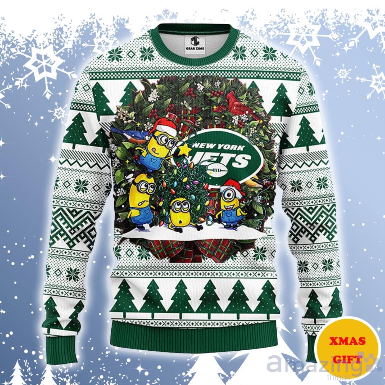 New York Jets Ugly Sweater Clothing Fans Christmas Gift Sweatshirt