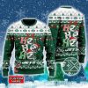New York Jets NFL Christmas Hohoho Ugly Christmas Sweater Custom Name