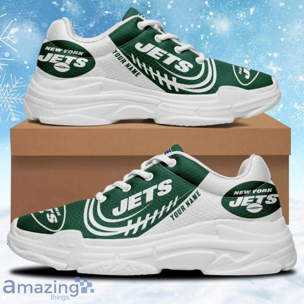 New York Jets Personalized Chunky Sneaker Shoes Gift For Big Fans image New York Jets Personalized Chunky Sneaker Shoes Gift For Big Fans Product Photo 1