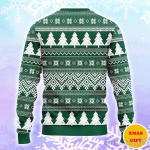 New York Jets Snoopy Dog Christmas AOP Sweater image New York Jets Snoopy Dog Christmas AOP Sweater Product Photo 2