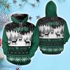 New York Jets Snow Reindeer Christmas Hoodie