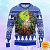 New York Mets Grinch Hug Christmas AOP Sweater